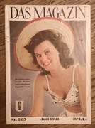 DAS MAGAZIN - Teatr Kino Taniec Fotografia Humor Erotyka Akt - lipiec 1941