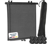 Roleta PAWNY przeciwsłoneczna do samochodu, funkcja rolowania 2 SZTUKI