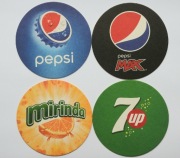 Mirinda 7 UP Pepsi Pepsi  Max podstawki niepiwne