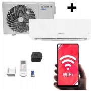 Klimatyzator ścienny WEBER CLIMA Q 5,1 kW + WiFi + Montaż