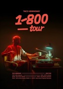 PLAKAT Taco Hemingway 1-800 Tour