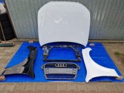 AUDI A4 B8 LIFT MASKA BŁOTNIK LY9C PAS PRZEDNI GRILEK ATRAPA