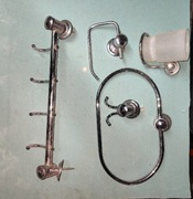 Zestaw akcesoriów wieszaków łazienkowych 