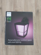 Kinkiet ogrodowy Philips czarny zintegrowane źródło LED 15 W