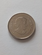 25 centów Kanada 2013r.