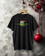 Koszulka Świąteczna Grinch - Prezent dla Sympatycznego Zrzędy! 2 wzory