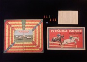 WYŚCIGI KONNE Z PRZESZKODAMI 40 letnia gra retro PRL - UNIKAT 