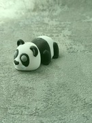 Brelok panda z ruchomą głową