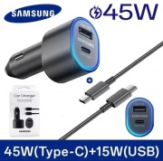 Ładowarka samochodowa Samsung USB typ-C 60W PD Super Charging