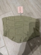 Top gorset jasnozielony Missguided