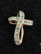 Zawieszka Krzyżyk – Styl Ribbon / Nieskończoność