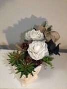 Stroik na grób cmentarny wieniec 