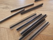 Kątownik 2x40 2,54 mm pin header męski do PCB Arduino, ESP