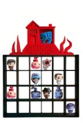 Nowa półka domek na figurki z kolekcji Kinder Joy - Stranger things!