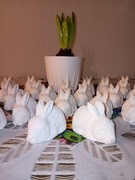 Zajączki wielkanocne króliczki zestaw 25 sztuk do malowania dla klasy 