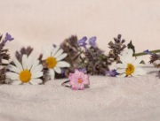 Pierścionek kwiat handmade