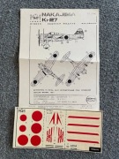 Kalkomania Nakajima Ki-27 scala 1/72 (Travers)