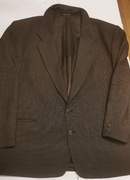 Beged-Or piękna marynarka w kratkę 100% wełna roz. 48 Made in Israel