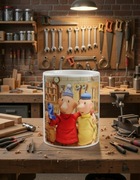 Sąsiedzi Pat I Mat bajka smieszny prezent dla dziecka majsterkowicza kubek