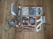 Konsola Wii z grami i akcesoriami