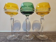 Ramery kieliszki szkło kolorowe