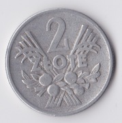 2 złote z 1960, aluminium