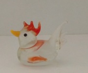 MURANO SZKŁO MINI KURKA