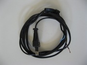 Przewód sieciowy 2x0,75mm2 z wtyczką. Elegancki.