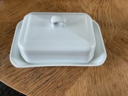 Maselniczka porcelanowa