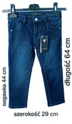 GUESS Spodnie granatowe rozmiar 110 cm