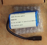 NOWY Akumulator Li-ion  7,4 V o pojemności 12 000 mAh do łodzi zanętowych