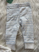 Spodenki niemowlęce zestaw 2 szt 68 paski i serduszka