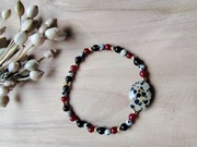 Bransoletka z jaspisem dalmatyńskim