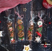 Pierniczki dekoracyjne świąteczne zestaw prezent