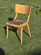 Krzesło  ,,skoczek,, do renowacji,  prl 