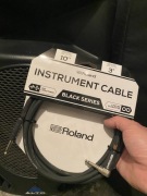 ROLAND KABEL 3m INSTRUMENTALNY KĄTOWY PRZEWÓD JACK DO GITARY