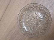 Talerzyk szklany chyba kryształowy -PRL