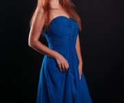 Sukienka wieczorowa maxi długa 36 34 s xs granat