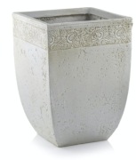 Donica zdobiona piaskowa średnica 30 cm mrozoodpor