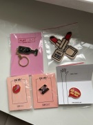 Plny Lala pin piny przypinki przypinka brelok Prosecco Kiss naszywka