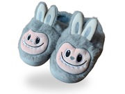 KAPCIE LABUBU SZARE  ROZM 38-39