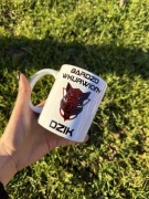 Kubek biały 330 ml bardzo wkurwiony dzik