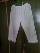 Bawełniane, letnie spodnie