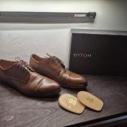 Buty Eleganckie Bytom typu Oxford brązowe Bernad