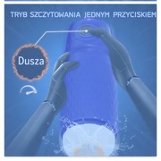 Elektryczny masturbator kubek, dla mężczyzn, z trybami wibracji i ssania