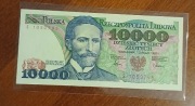 Banknot 10000 zł 1987 r UNC-. Stanisław Wyspiański 