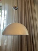 Lampa wisząca Invicta Interior GLOW 50 cm, biało-srebrna