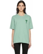 T-shirt AMI ALEXANDRE MATTIUSSI  roz. M MIĘTA