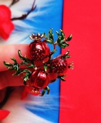 Broszka owoce granatu, nowa