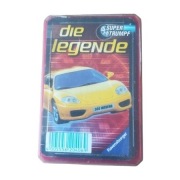 Karty auta Ferrari Ravensburger die Legende Supertrumpf 2004 rok Niemieckie
